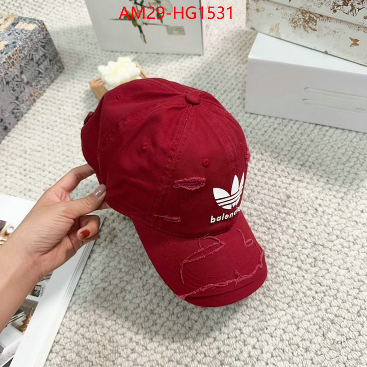 Cap(Hat)-Balenciaga cheap replica designer ID: HG1531 $: 29USD