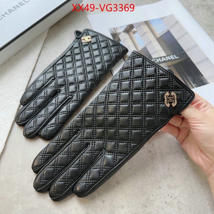 Gloves-Chanel outlet 1:1 replica ID: VG3369 $: 49USD