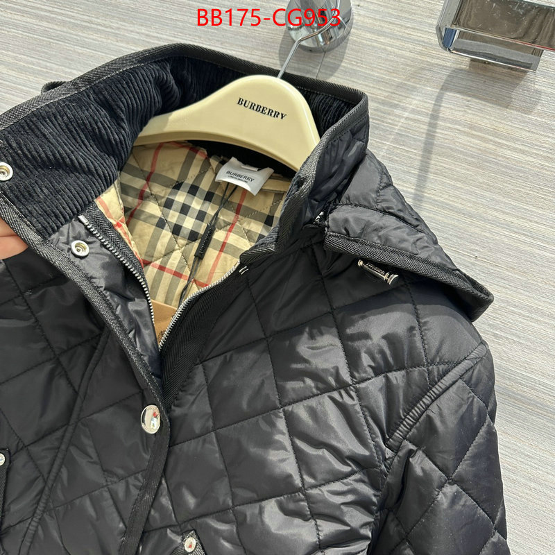 Down jacket Women-Burberry fashion ID: CG953 $: 175USD