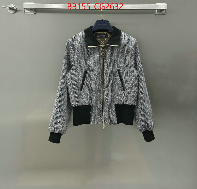 Clothing-LV designer fake ID: CG2632 $: 155USD