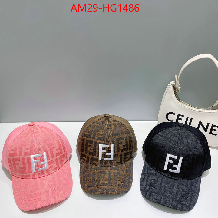 Cap(Hat)-Fendi where can you buy a replica ID: HG1486 $: 29USD