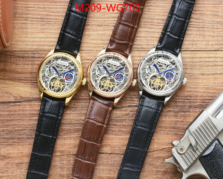 Watch(TOP)-Cartier high quality replica designer ID: WG703 $: 209USD