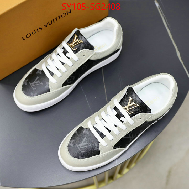 Men Shoes-LV knockoff highest quality ID: SG2408 $: 105USD