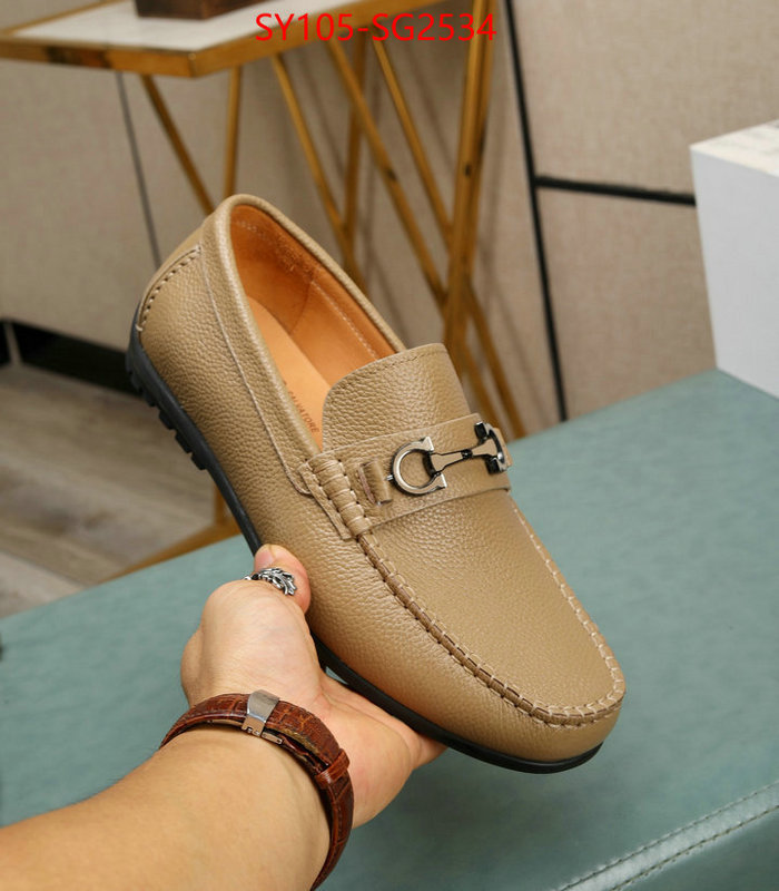 Men shoes-Ferragamo designer wholesale replica ID: SG2534 $: 105USD