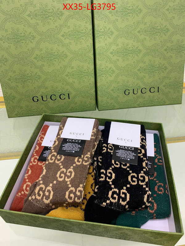 Sock-Gucci replica online ID: LG3795 $: 35USD