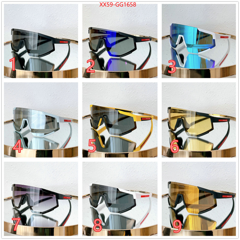 Glasses-Prada what's the best to buy replica ID: GG1658 $: 59USD