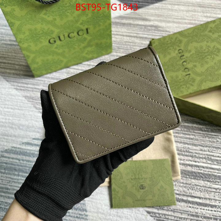 Gucci Bags(TOP)-Wallet- fashion designer ID: TG1843 $: 95USD