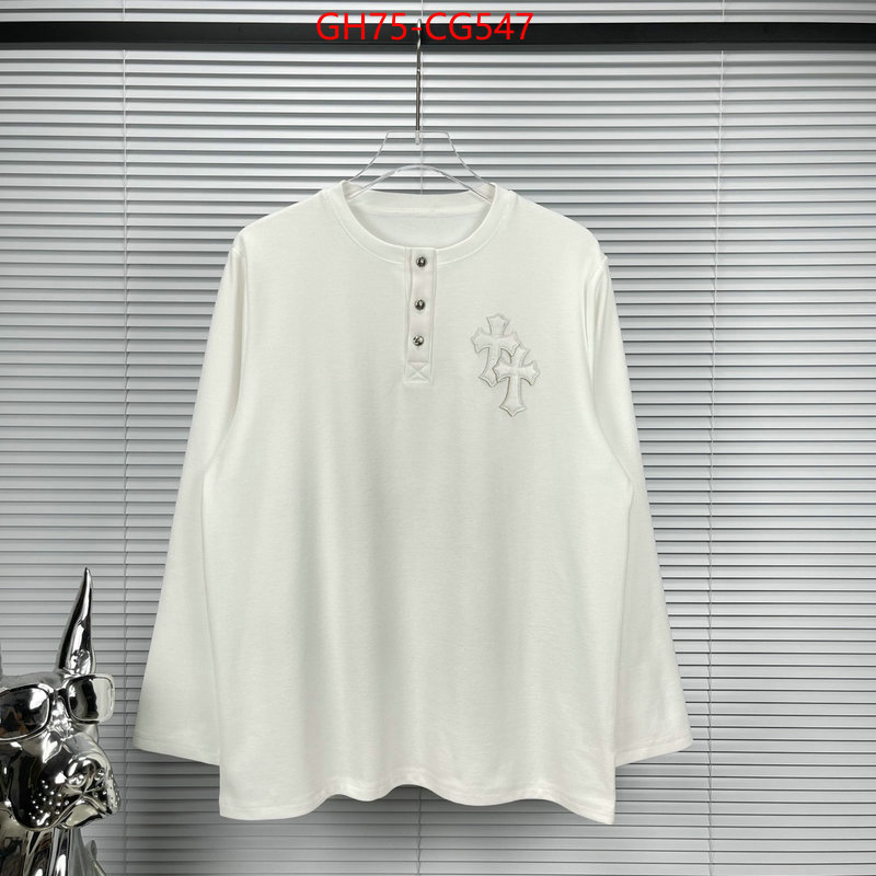 Clothing-Chrome Hearts how quality ID: CG547 $: 75USD