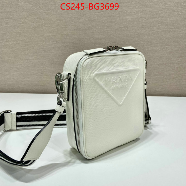 Prada Bags (TOP)-Diagonal- brand designer replica ID: BG3699 $: 245USD