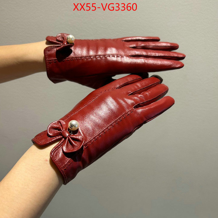 Gloves-Chanel replica designer ID: VG3360 $: 55USD