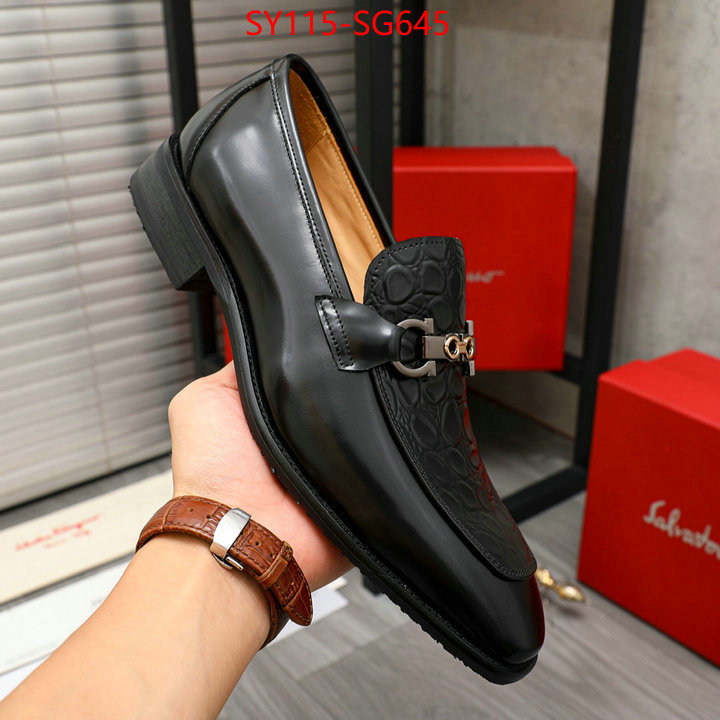 Men shoes-Ferragamo replcia cheap from china ID: SG645 $: 115USD