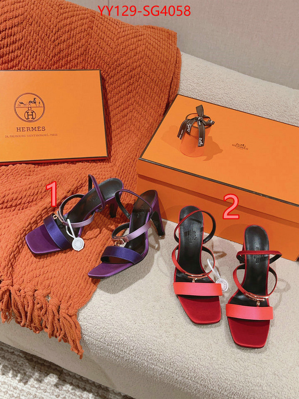 Women Shoes-Hermes top grade ID: SG4058 $: 129USD