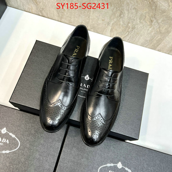 Men shoes-Prada best site for replica ID: SG2431 $: 185USD