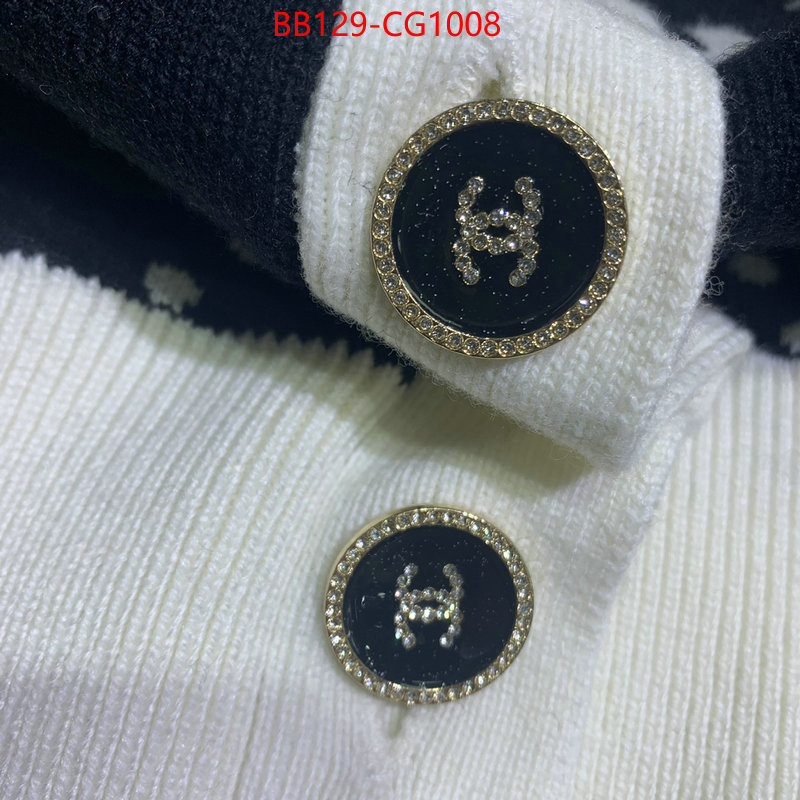 Clothing-Chanel designer wholesale replica ID: CG1008 $: 129USD