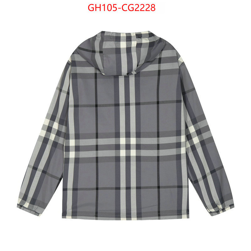 Clothing-Burberry best replica quality ID: CG2228 $: 105USD