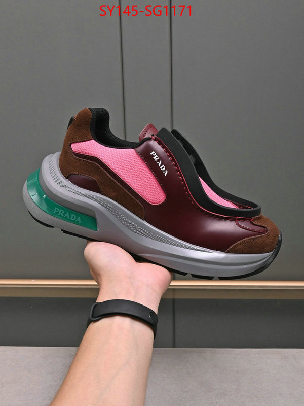 Men shoes-Prada 1:1 clone ID: SG1171 $: 145USD