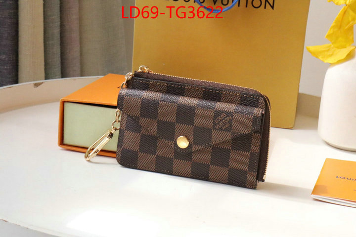 LV Bags(TOP)-Wallet best knockoff ID: TG3622 $: 69USD