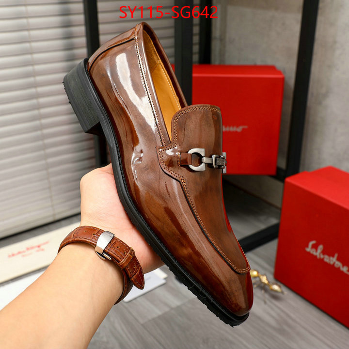Men shoes-Ferragamo luxury cheap replica ID: SG642 $: 115USD