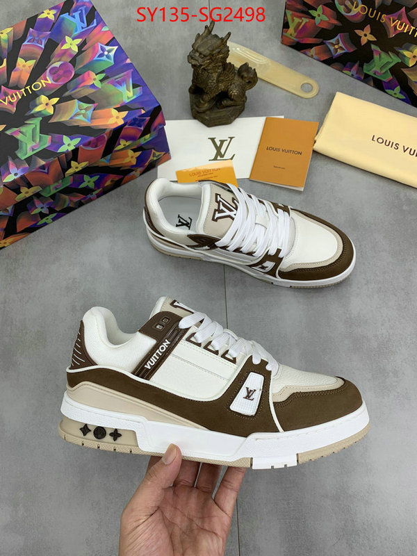 Men Shoes-LV luxury fake ID: SG2498 $: 135USD