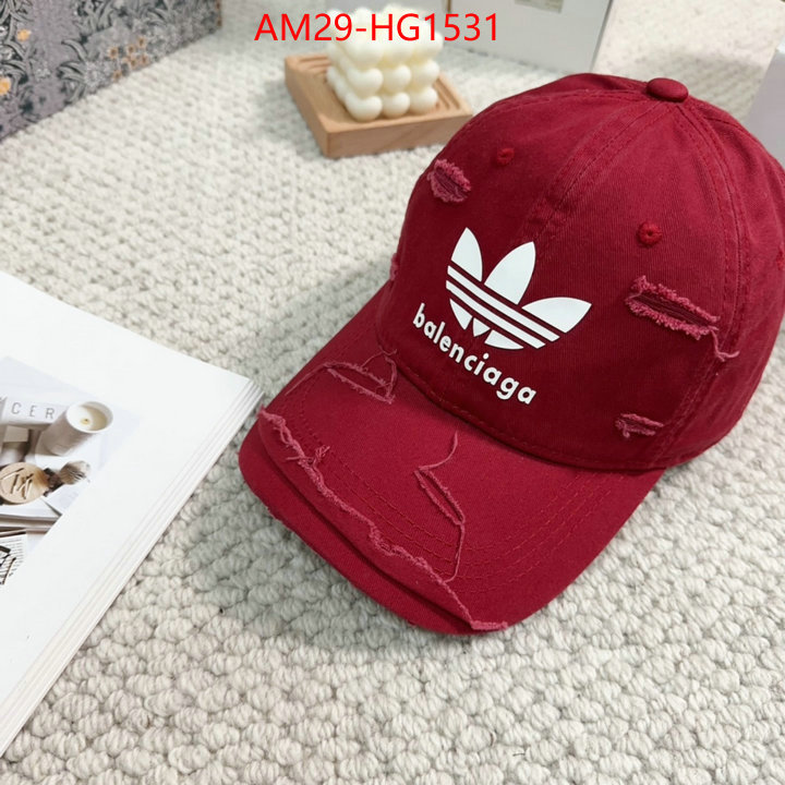 Cap(Hat)-Balenciaga cheap replica designer ID: HG1531 $: 29USD