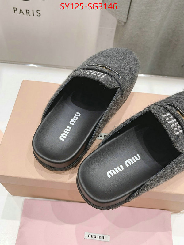 Women Shoes-Miu Miu best quality replica ID: SG3146 $: 125USD