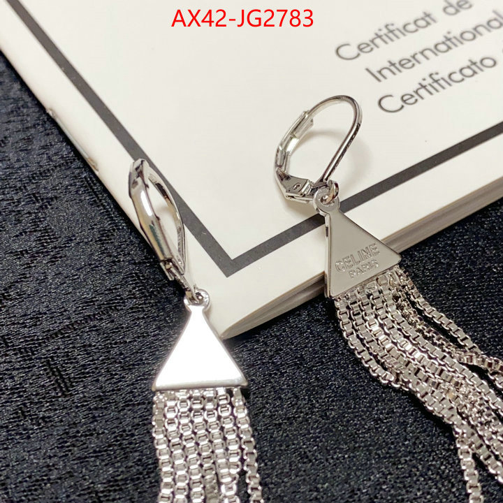 Jewelry-CELINE brand designer replica ID: JG2783 $: 42USD