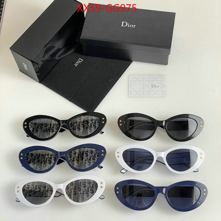 Glasses-Dior exclusive cheap ID: GG975 $: 59USD