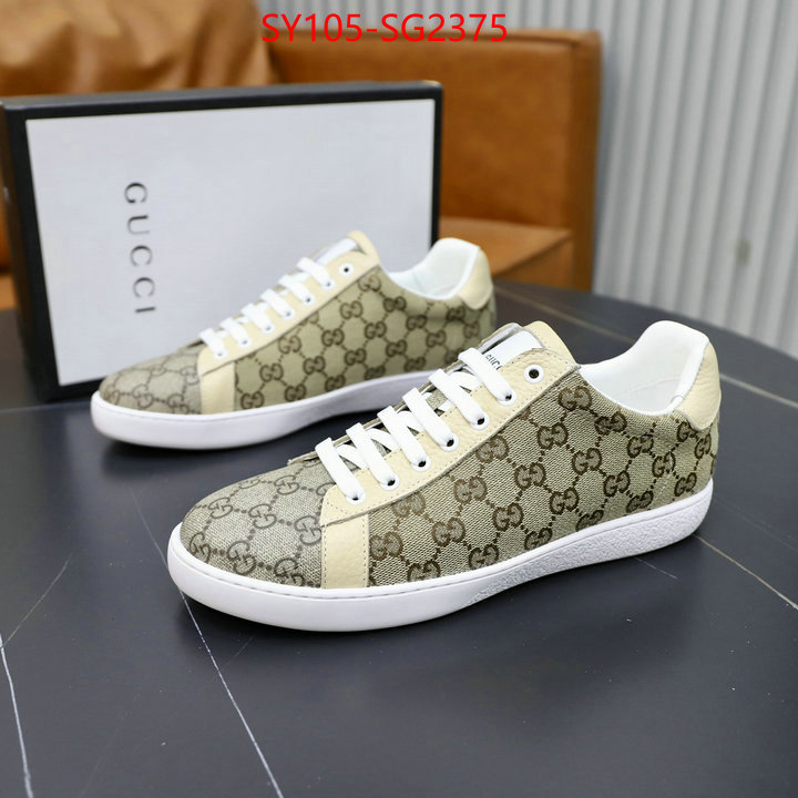 Men Shoes-Gucci high quality replica ID: SG2375 $: 105USD