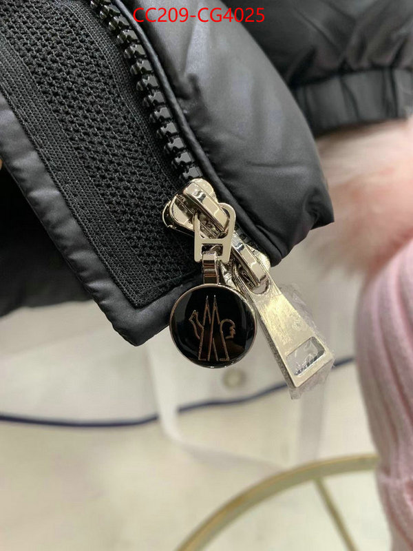 Down jacket Women-Moncler where to find the best replicas ID: CG4025 $: 209USD