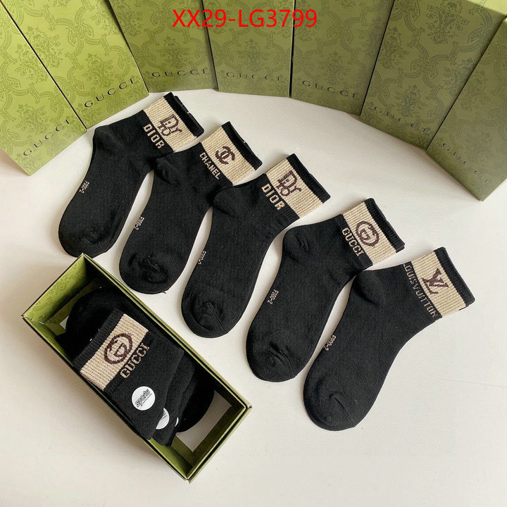 Sock-Gucci buy cheap ID: LG3799 $: 29USD