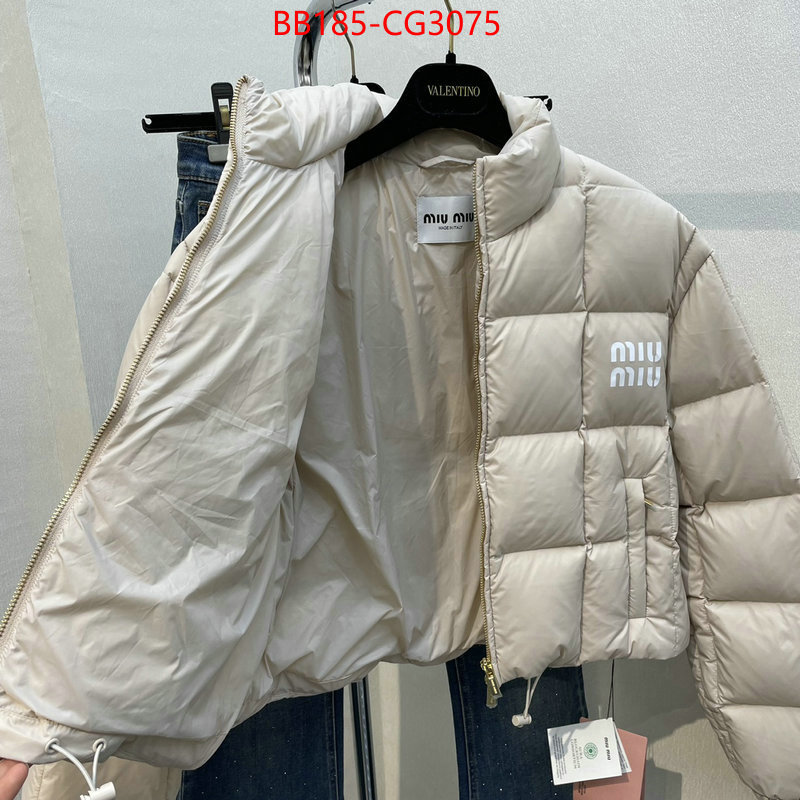 Down jacket Women-Miu Miu best replica 1:1 ID: CG3075 $: 185USD