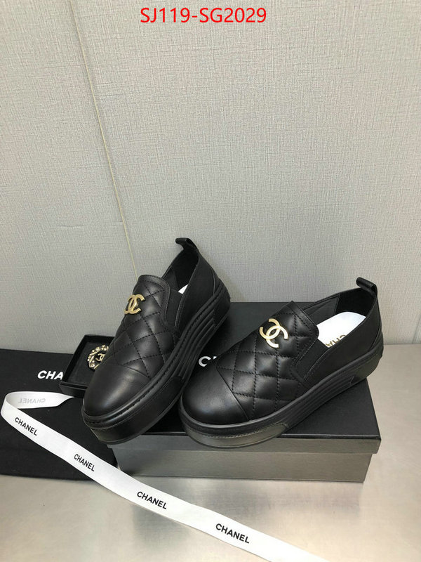 Women Shoes-Chanel the highest quality fake ID: SG2029 $: 119USD