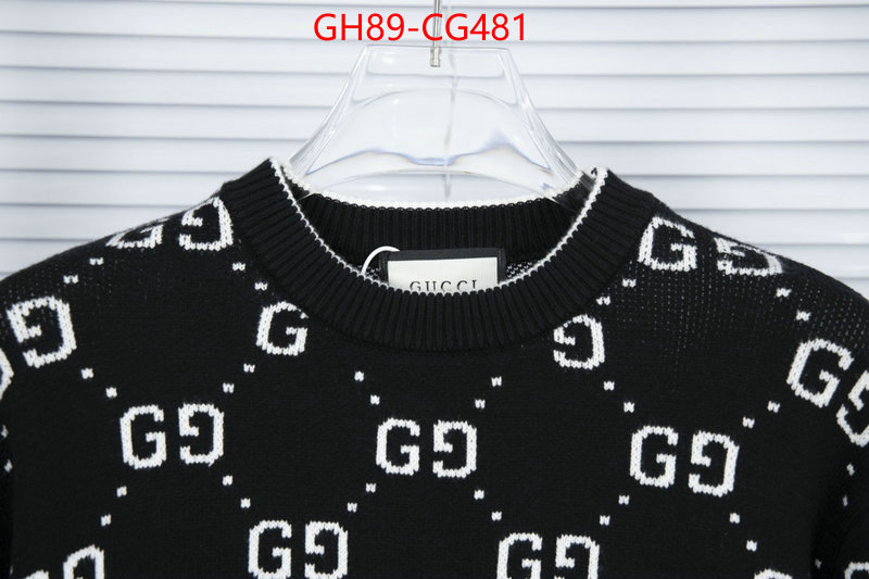 Clothing-Gucci designer replica ID: CG481 $: 89USD