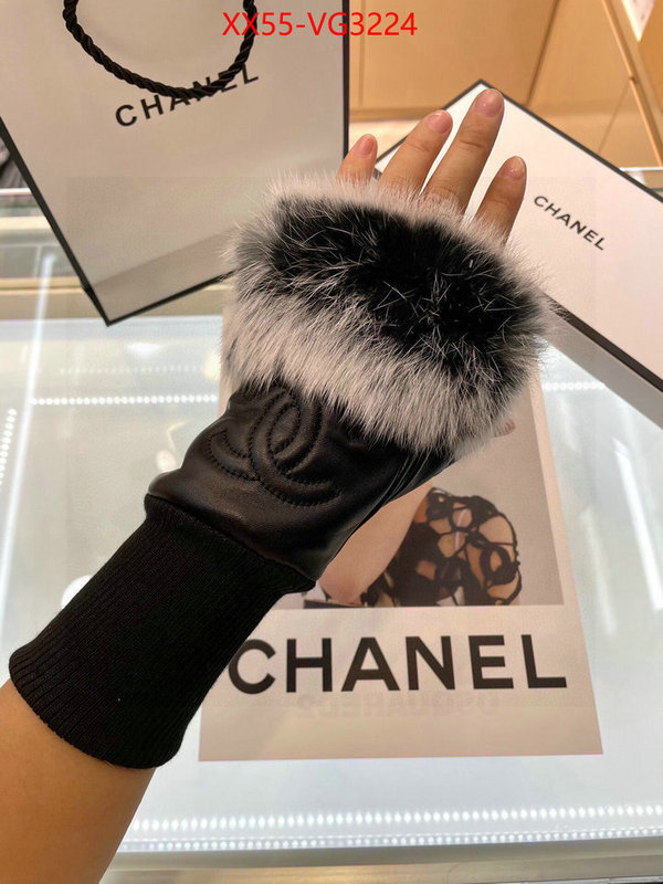 Gloves-Chanel online ID: VG3224 $: 55USD