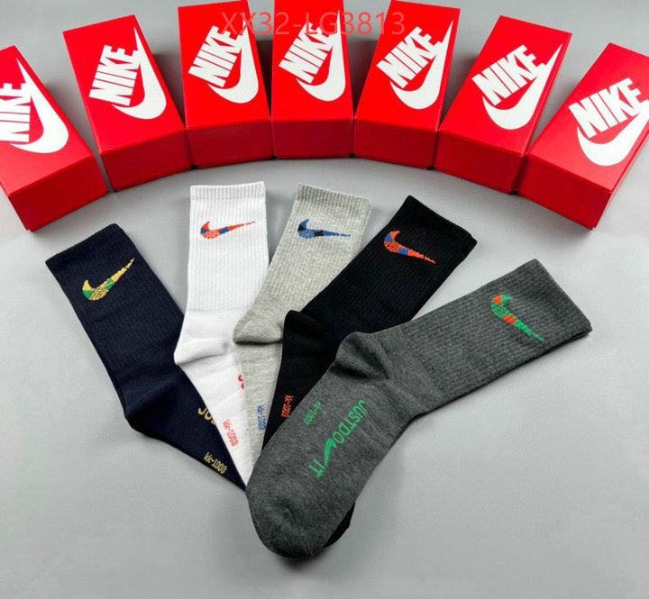 Sock-NIKE the best quality replica ID: LG3813 $: 32USD