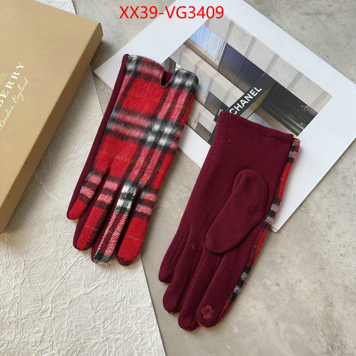 Gloves-Burberry quality aaaaa replica ID: VG3409 $: 39USD