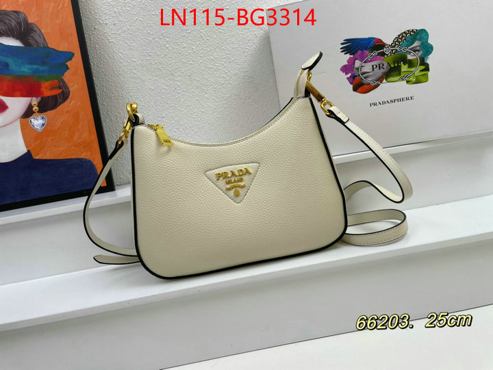 Prada Bags (4A)-Diagonal- new ID: BG3314 $: 115USD