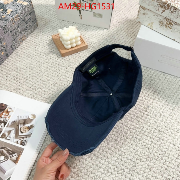 Cap(Hat)-Balenciaga cheap replica designer ID: HG1531 $: 29USD