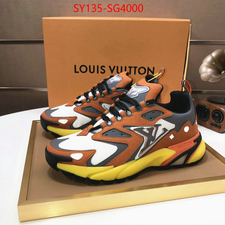 Men Shoes-LV new designer replica ID: SG4000 $: 135USD