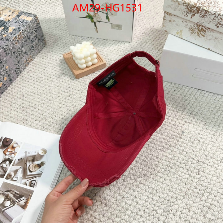 Cap(Hat)-Balenciaga cheap replica designer ID: HG1531 $: 29USD