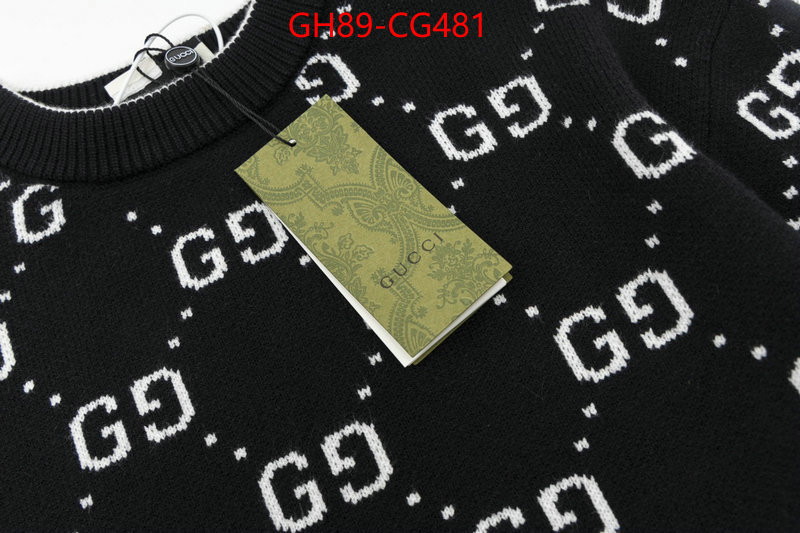 Clothing-Gucci designer replica ID: CG481 $: 89USD