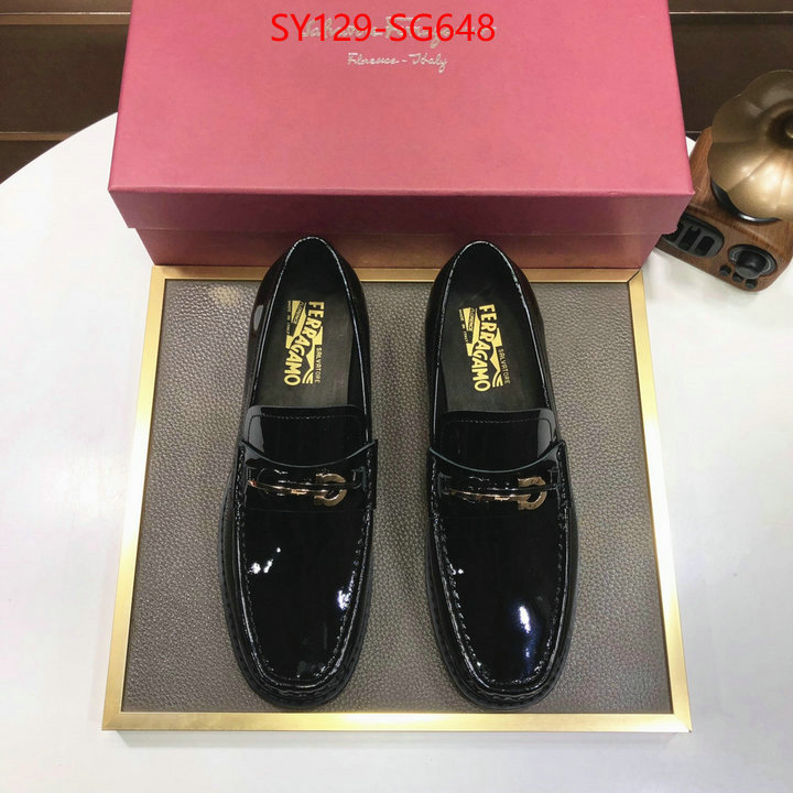 Men shoes-Ferragamo replica aaaaa+ designer ID: SG648 $: 129USD