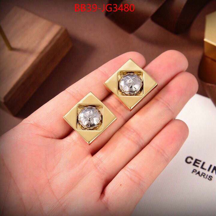 Jewelry-CELINE fashion replica ID: JG3480 $: 39USD