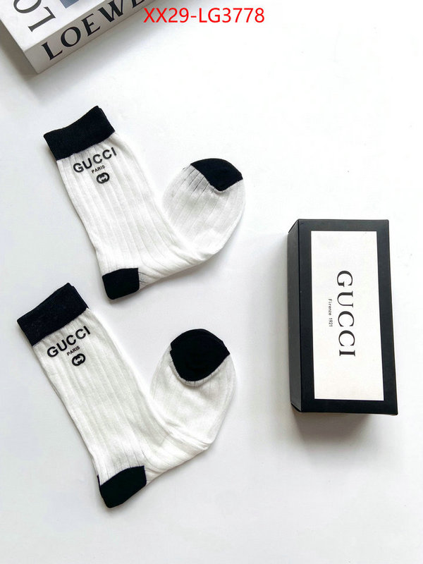 Sock-Gucci what is a 1:1 replica ID: LG3778 $: 29USD