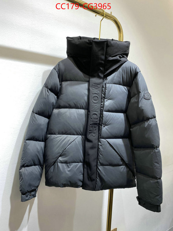 Down jacket Men-Moncler best designer replica ID: CG3965 $: 179USD