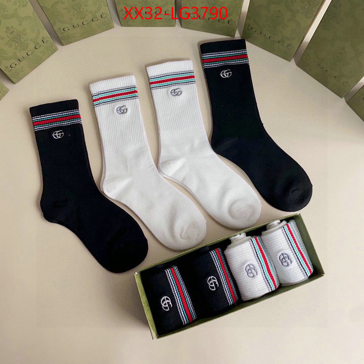 Sock-Gucci aaaaa+ replica ID: LG3790 $: 32USD