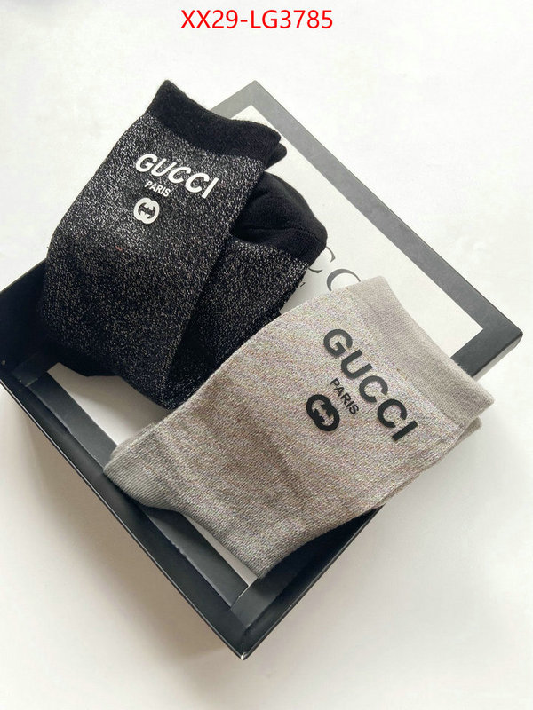 Sock-Gucci luxury cheap ID: LG3785 $: 29USD