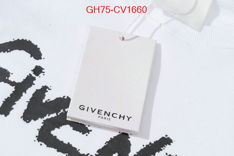 Clothing-Givenchy sell high quality ID: CV1660 $: 75USD