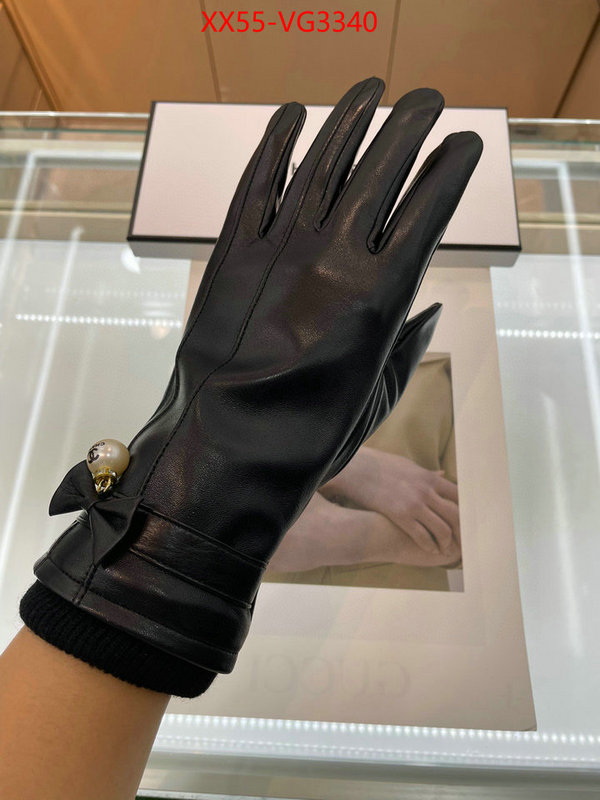 Gloves-Chanel top quality website ID: VG3340 $: 55USD