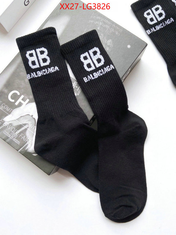 Sock-Balenciaga aaaaa ID: LG3826 $: 27USD